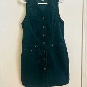 Arizona Jean Company Green Sleeveless Mini Dress